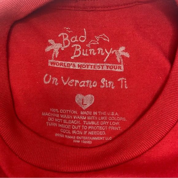 Bad Bunny Official Merch Un Verano Sin Ti - Picture 6 of 6